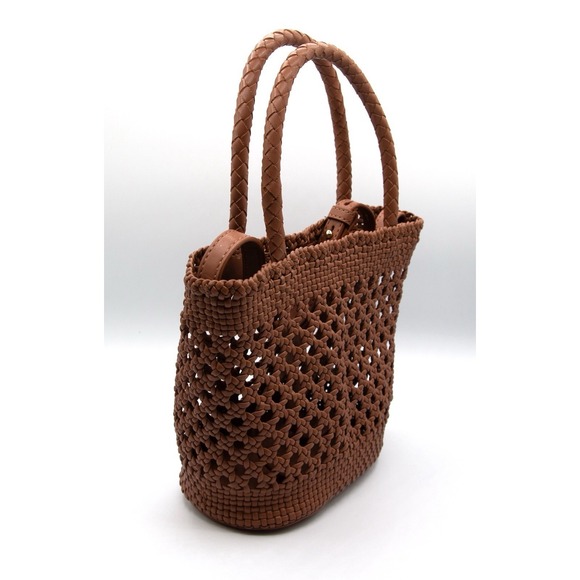 Loft Crochet Crossbody Bag Boho Classic‎ Brown - Picture 4 of 8